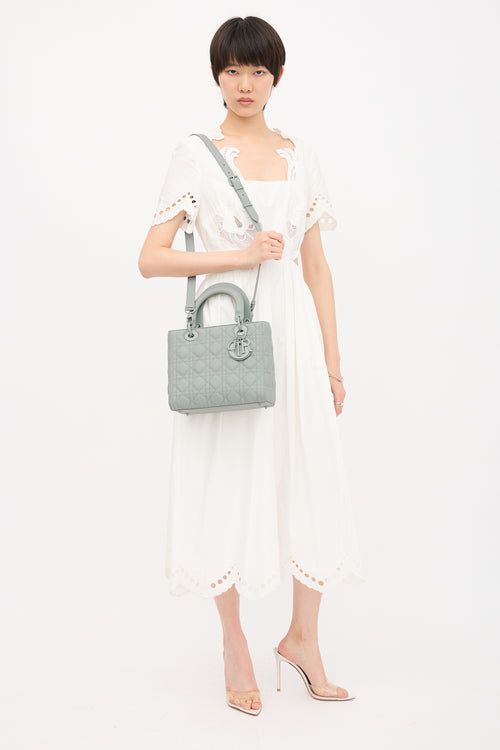 Dior 2020 Medium Leather Lady Dior Bag