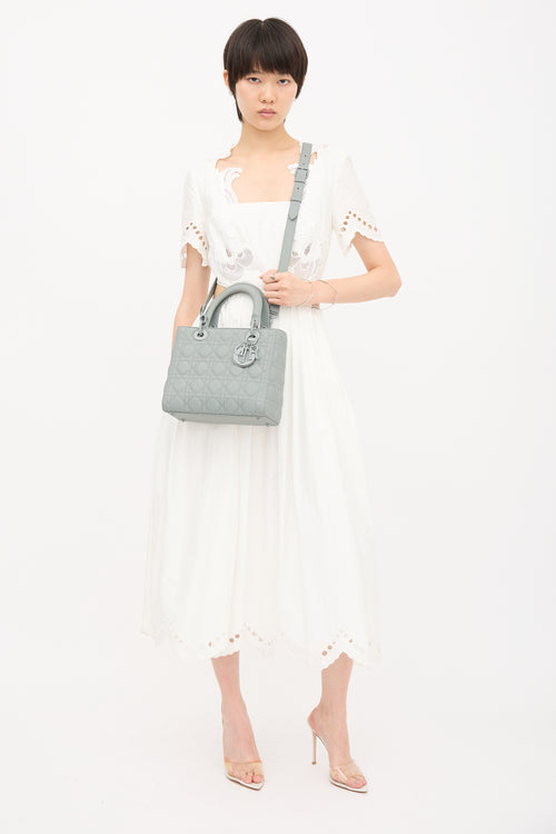 Dior 2020 Medium Leather Lady Dior Bag