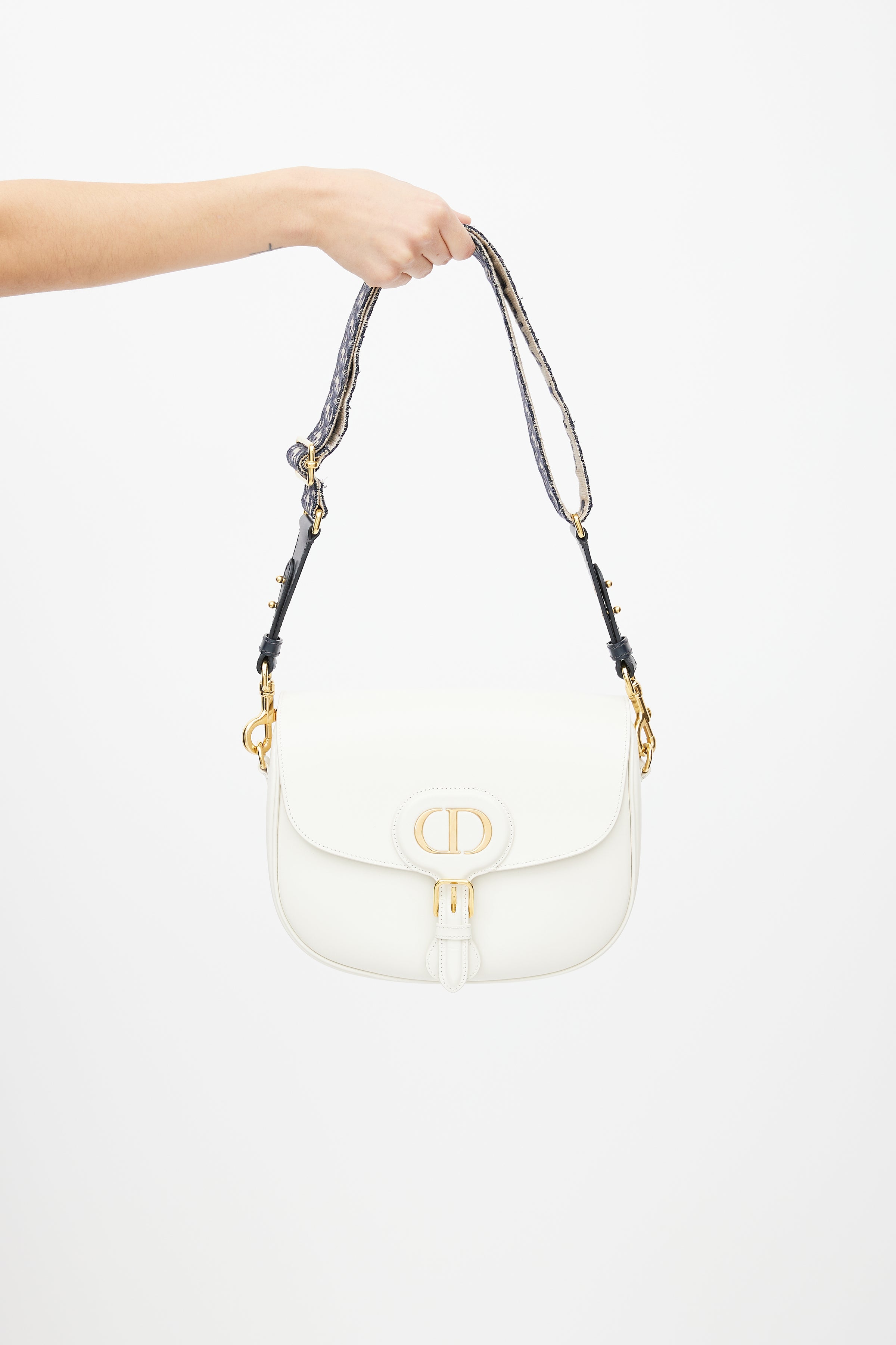 Dior // 2020 White Leather Large Bobby Crossbody Bag – VSP Consignment