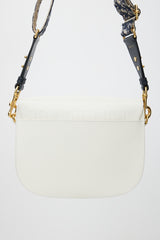 Dior 2020 White Leather Large Bobby Crossbody Bag