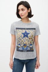 Dior 2020 White & Multicolour 17 L'Etoile T-Shirt
