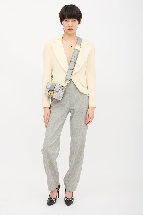 Dior 2021 Oblique 30 Montaigne Bag