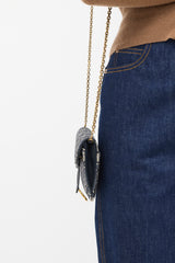 Dior 2021 Oblique Wallet On Chain Bag