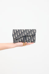 Dior 2021 Oblique Wallet On Chain Bag