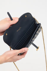 Dior 2021 Oblique Wallet On Chain Bag