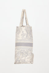Dior 2021 Large Toile De Jouy Book Tote Bag