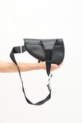 Dior 2021 Perforated Leather Saddle Bag