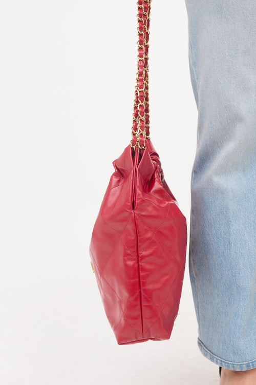 Chanel Leather 22 Handbag