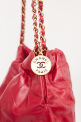 Chanel Leather 22 Handbag