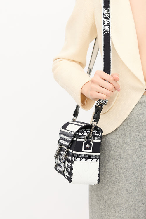Dior 2022 Patterned Small Diorcamp Bag