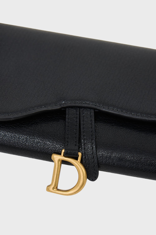 Dior 2022 Leather Saddle Long Wallet