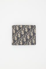 Dior 2022 Oblique Jacquard Bifold Wallet