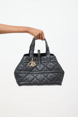 Dior 2023 Macrocannage Leather Toujours Medium Bag