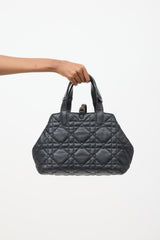 Dior 2023 Macrocannage Leather Toujours Medium Bag