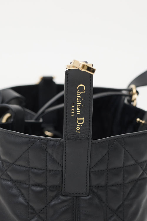 Dior 2023 Macrocannage Leather Toujours Medium Bag