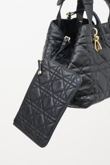 Dior 2023 Macrocannage Leather Toujours Medium Bag