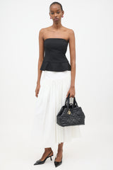 Dior 2023 Macrocannage Leather Toujours Medium Bag