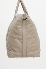 Dior 2024 Leather Maxi Cannage Weekender Bag