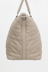 Dior 2024 Leather Maxi Cannage Weekender Bag