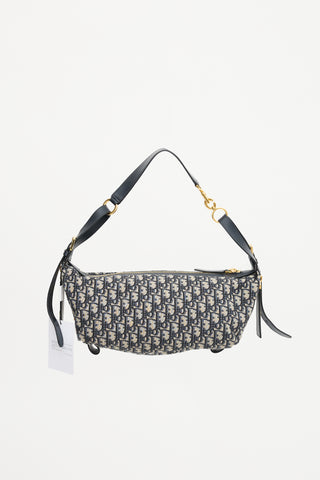 Dior 2025 Oblique Jacquard Medium D-Journey Bag
