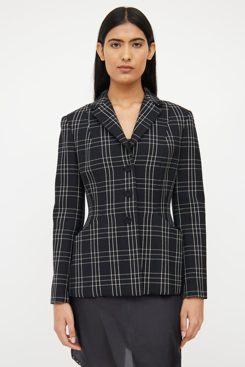 Dior Black & White 30 Montaigne Bar Jacket