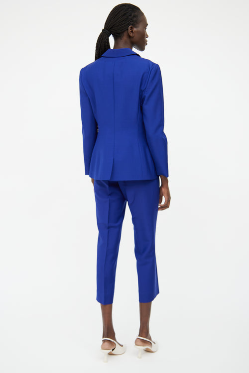 Dior Blue Pant & Blazer Set