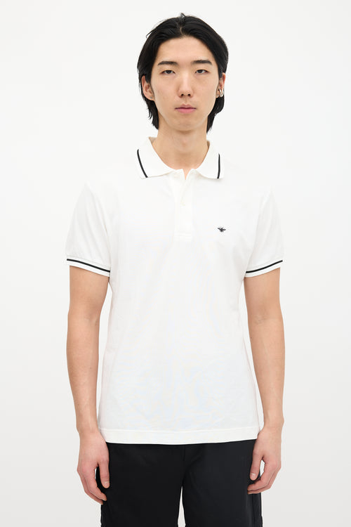 Dior Embroidered Bee Polo