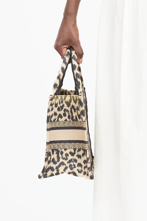 Dior Mizza Embroidered Book Tote