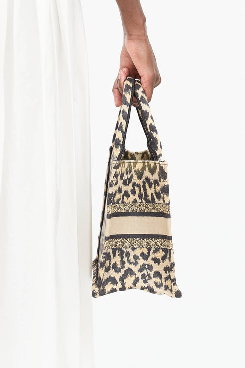 Dior Mizza Embroidered Book Tote