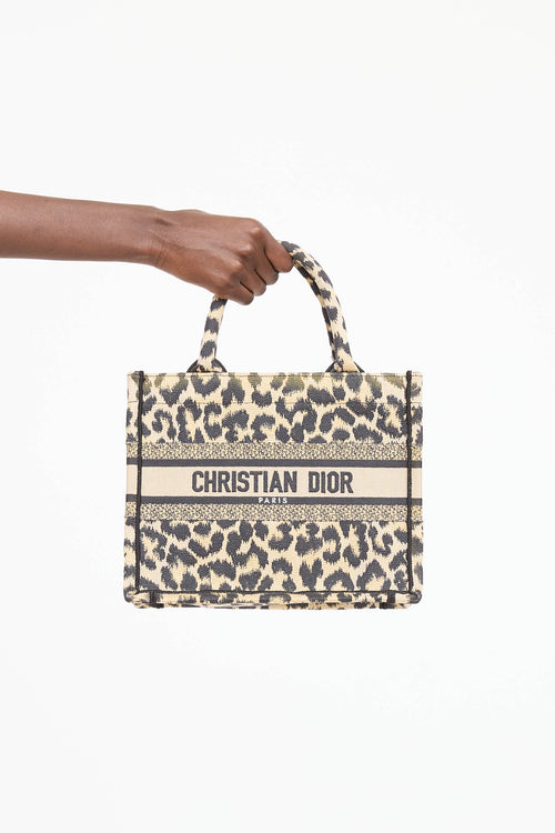 Dior Mizza Embroidered Book Tote