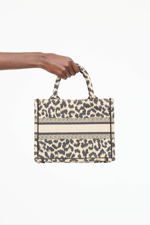 Dior Mizza Embroidered Book Tote