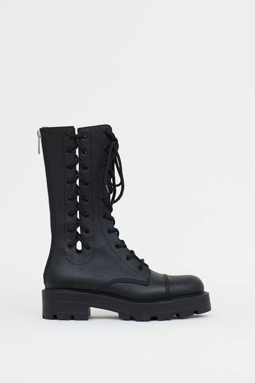 Dior D Road Lace-Up Boot