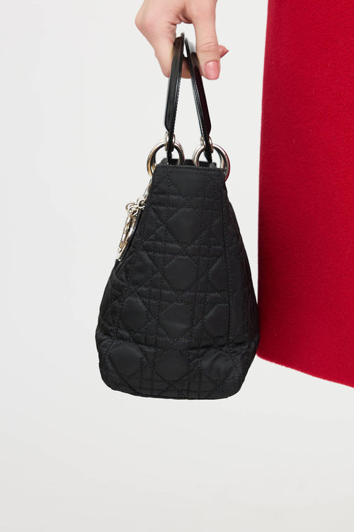Dior Nylon Lady Dior Cannage Bag