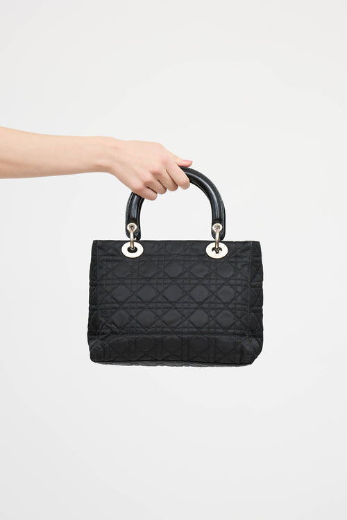 Dior Nylon Lady Dior Cannage Bag