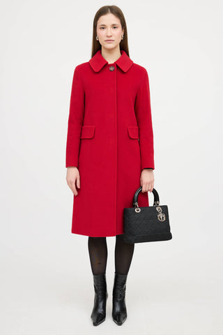 Dior Nylon Lady Dior Cannage Bag