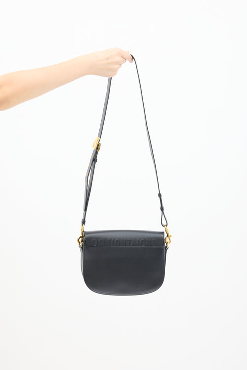 Dior Black Leather Bobby Crossbody Bag