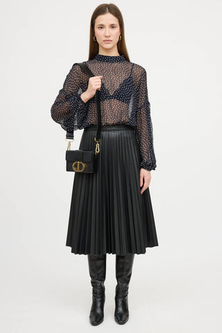 Dior Leather 30 Montaigne Box Bag