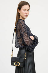 Dior Leather 30 Montaigne Box Bag