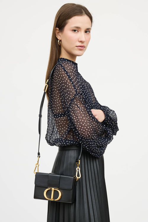 Dior Leather 30 Montaigne Box Bag