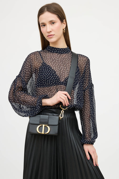 Dior Leather 30 Montaigne Box Bag