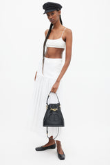 Dior Black Leather C'est Dior Medium Bag