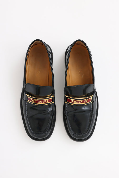 Dior Leather Code Loafer