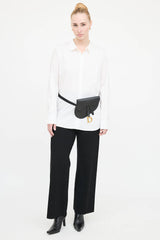 Dior Leather Saddle Belt Pouch