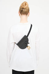 Dior Leather Saddle Belt Pouch