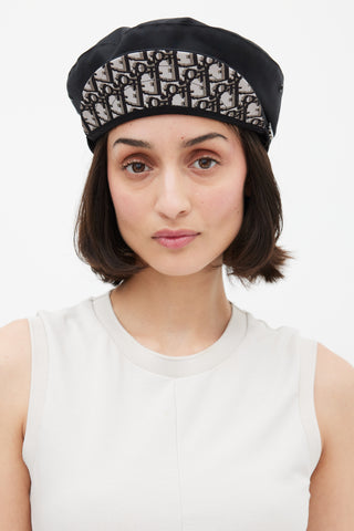 Dior Black Oblique DiorTravel Cap