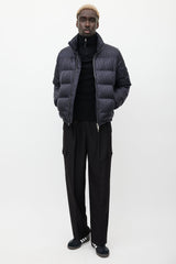 Dior Black Oblique Monogram Down Puffer