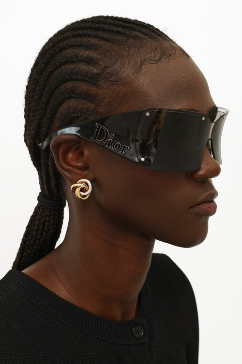 Dior Black GV7057/Stars Sunglasses
