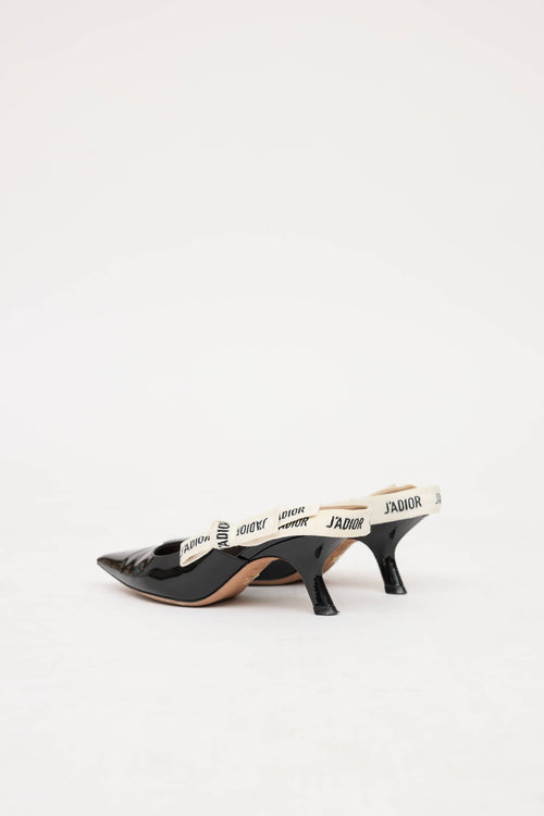 Dior Patent J'Adior Slingback Heel