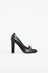 Dior Patent Heeled Loafer