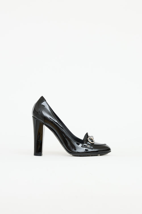Dior Patent Heeled Loafer